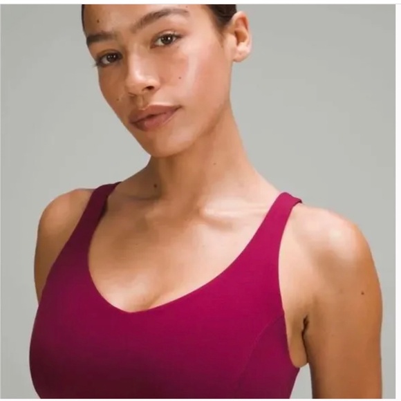 Lululemon Align™ Tank Top *Light Support, C/D Cup - Deep Luxe - Sz 10 - Picture 2 of 8